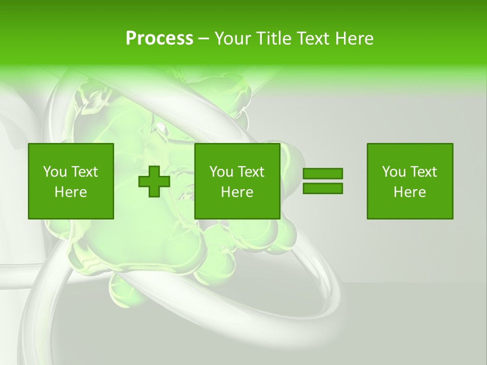 Colors Blob Green PowerPoint Template