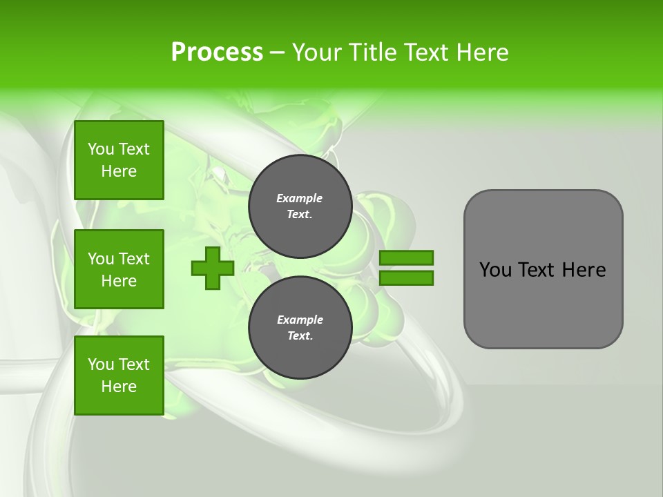 Colors Blob Green PowerPoint Template