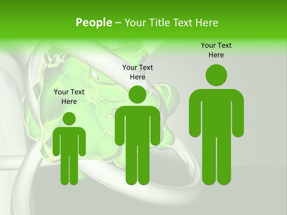 Colors Blob Green PowerPoint Template