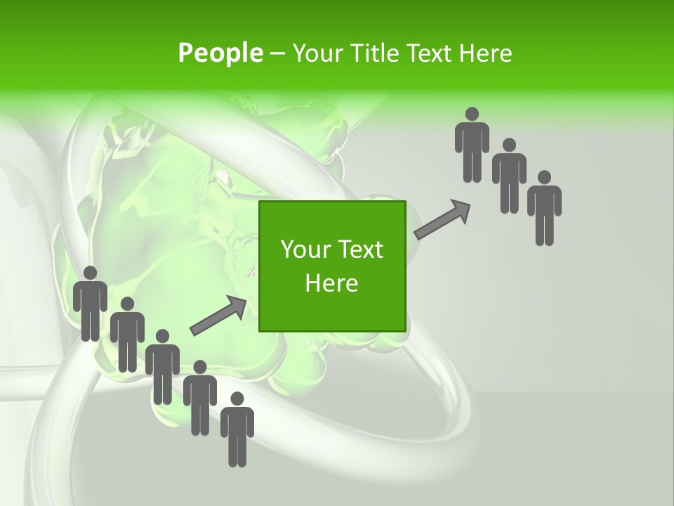 Colors Blob Green PowerPoint Template