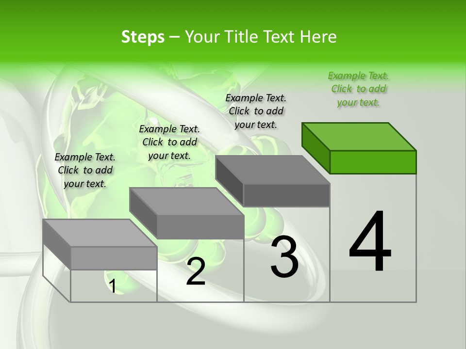 Colors Blob Green PowerPoint Template