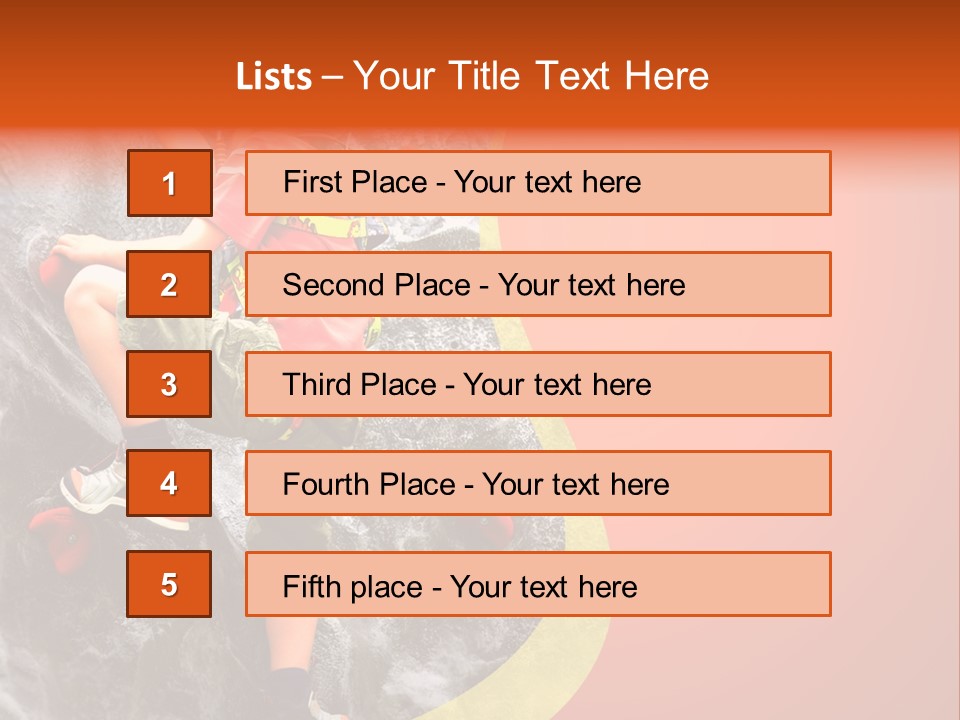 Active Body Focus PowerPoint Template
