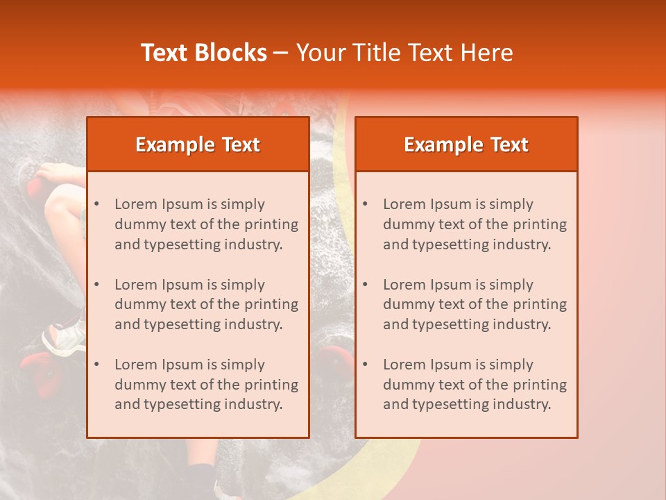 Active Body Focus PowerPoint Template