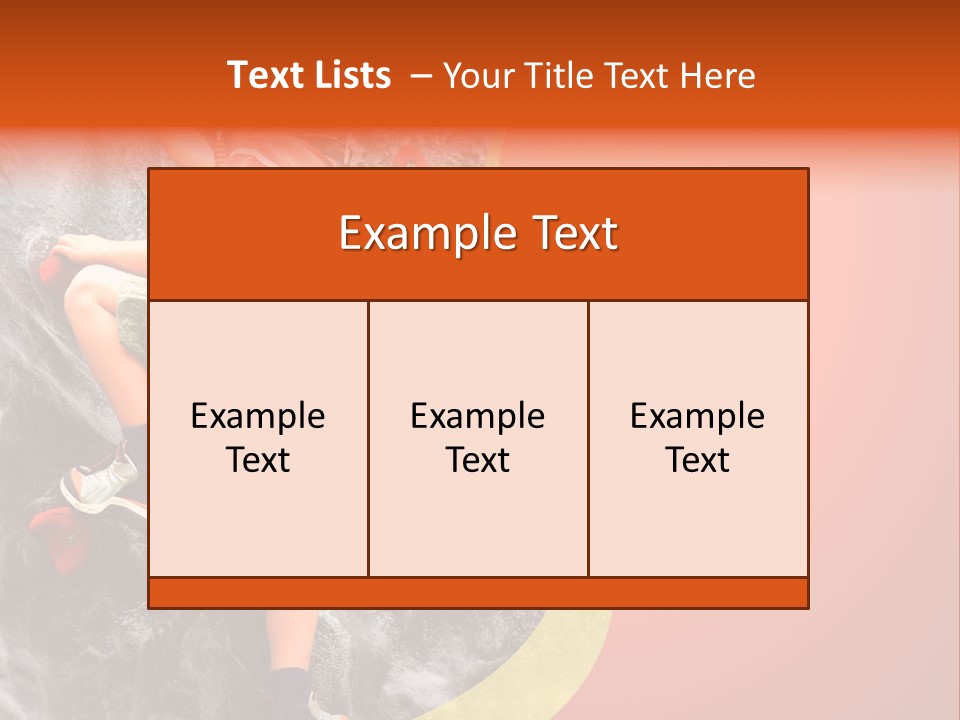 Active Body Focus PowerPoint Template