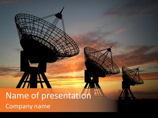 Tower Medium Dishes PowerPoint Template