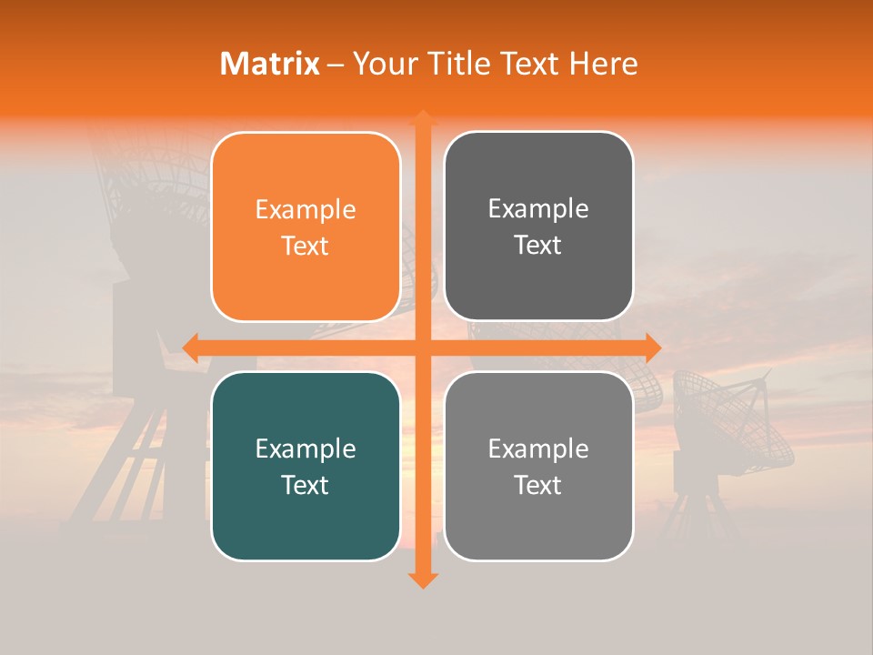 Tower Medium Dishes PowerPoint Template