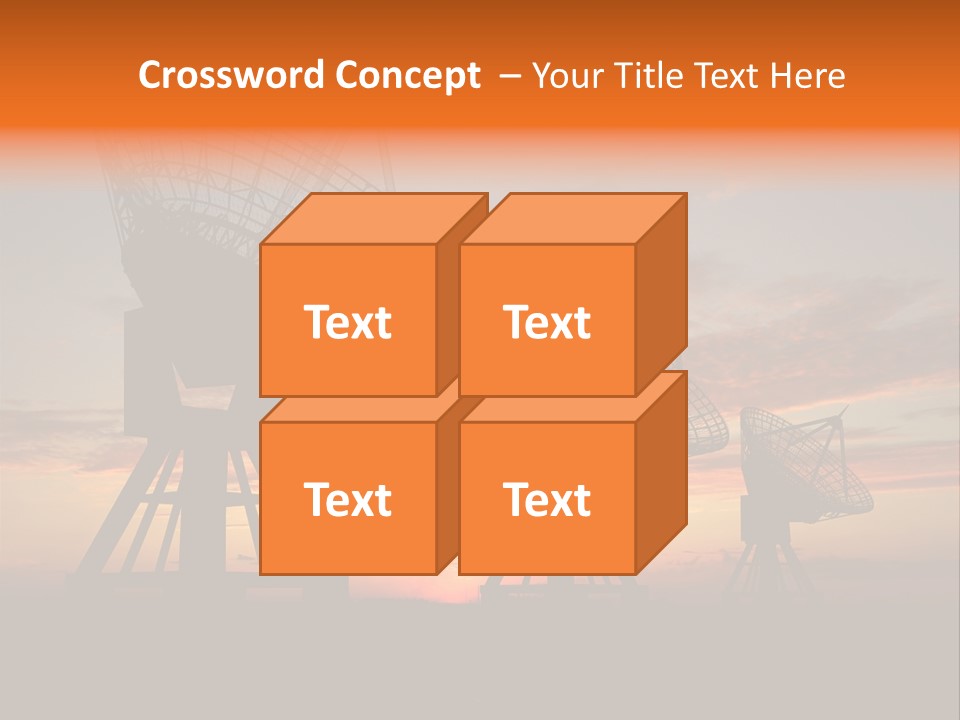Tower Medium Dishes PowerPoint Template