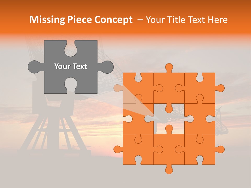 Tower Medium Dishes PowerPoint Template