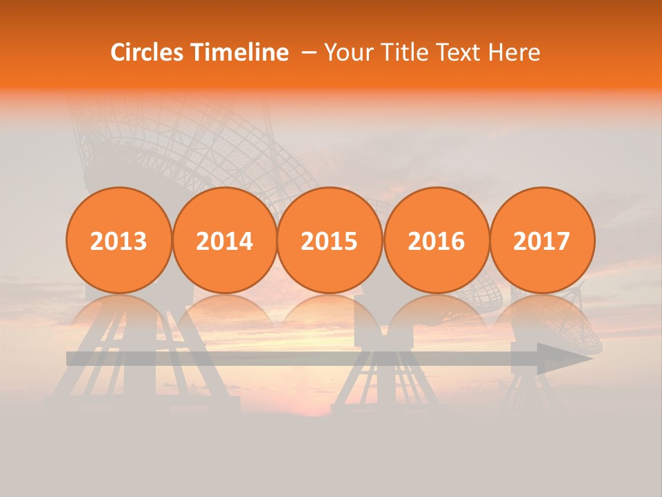 Tower Medium Dishes PowerPoint Template