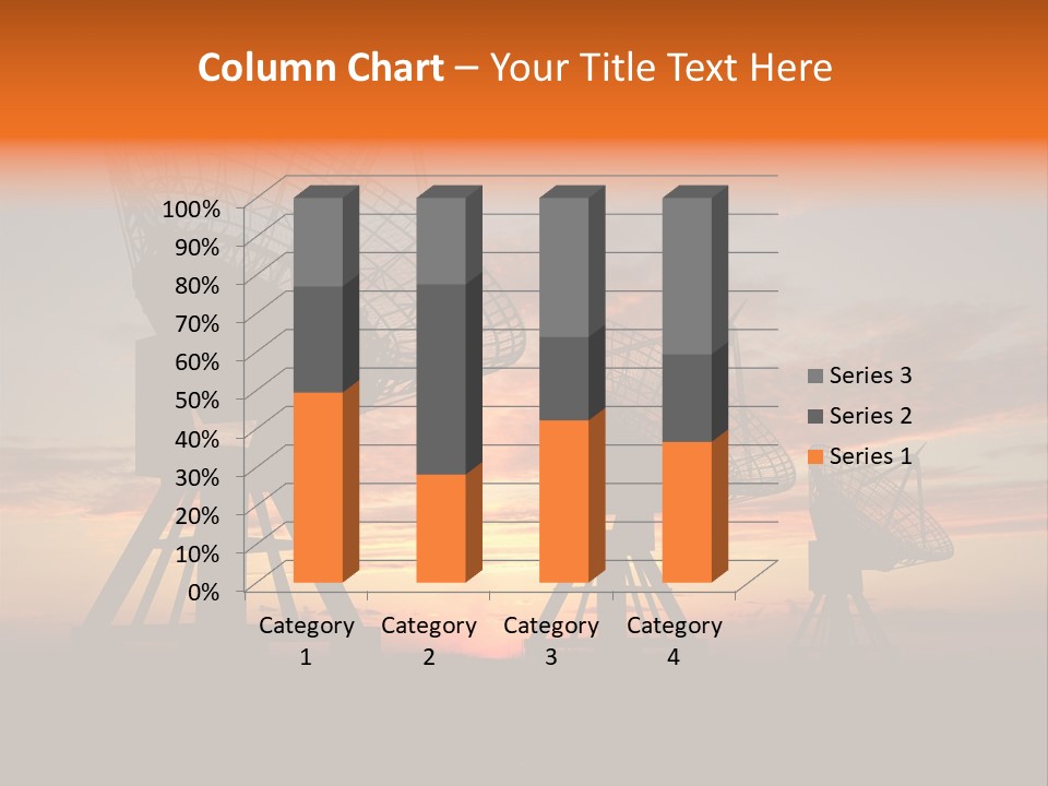 Tower Medium Dishes PowerPoint Template