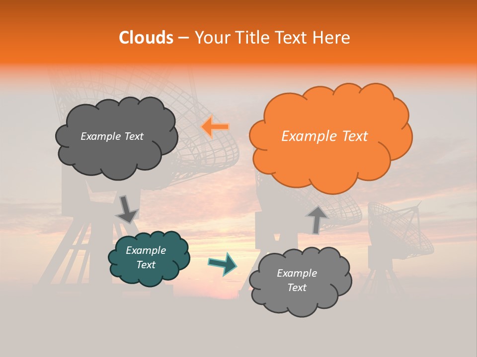 Tower Medium Dishes PowerPoint Template