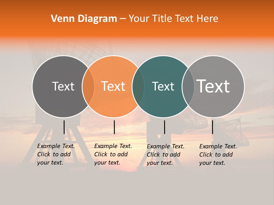 Tower Medium Dishes PowerPoint Template