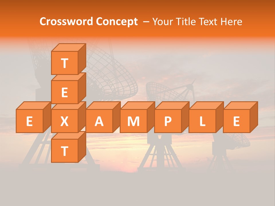 Tower Medium Dishes PowerPoint Template