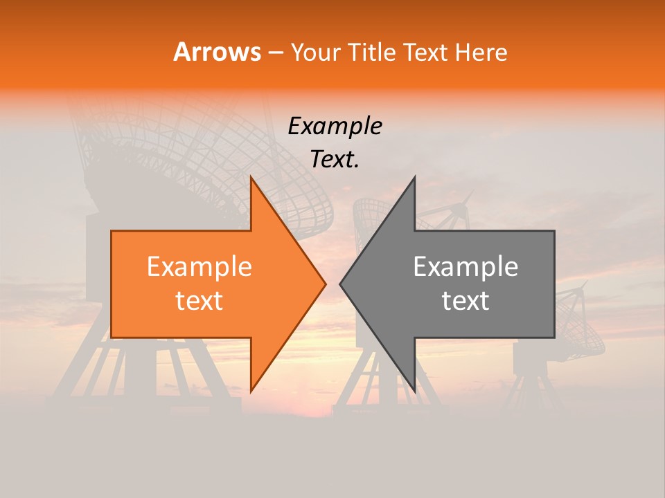 Tower Medium Dishes PowerPoint Template