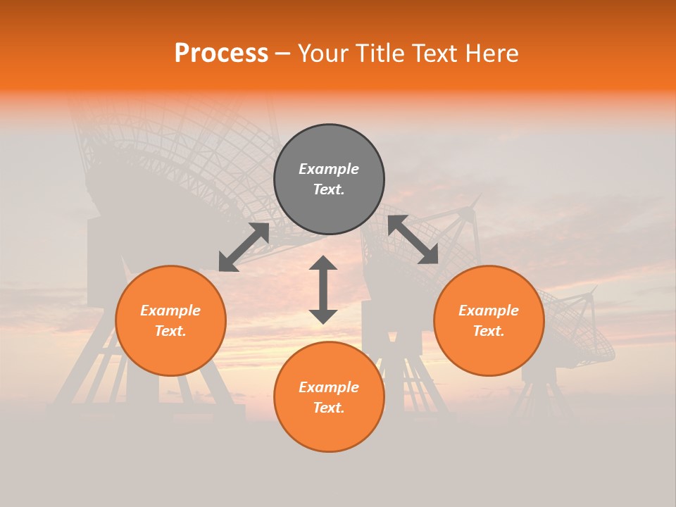 Tower Medium Dishes PowerPoint Template