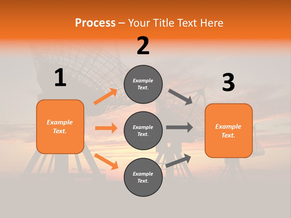 Tower Medium Dishes PowerPoint Template