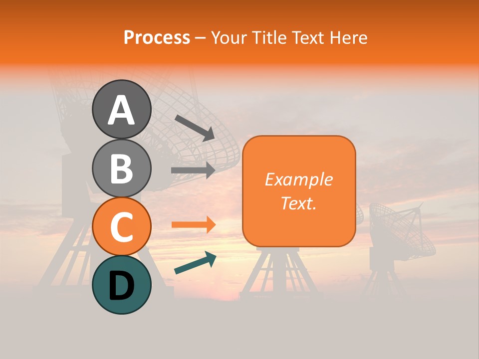 Tower Medium Dishes PowerPoint Template