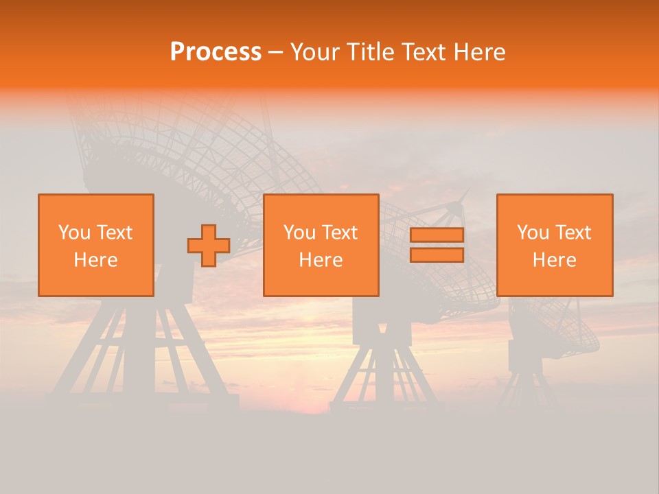 Tower Medium Dishes PowerPoint Template