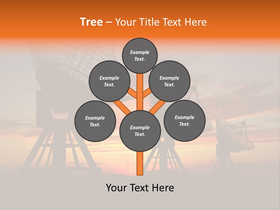 Tower Medium Dishes PowerPoint Template