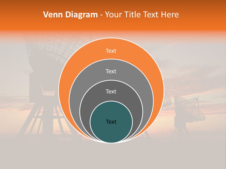 Tower Medium Dishes PowerPoint Template
