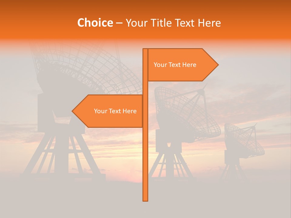 Tower Medium Dishes PowerPoint Template