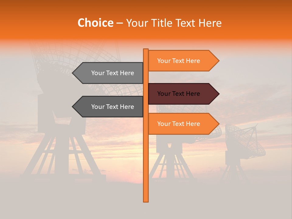 Tower Medium Dishes PowerPoint Template
