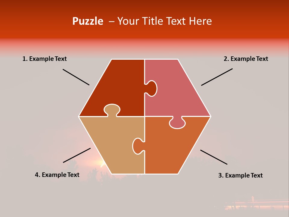 Canaveral Kennedy Trail PowerPoint Template