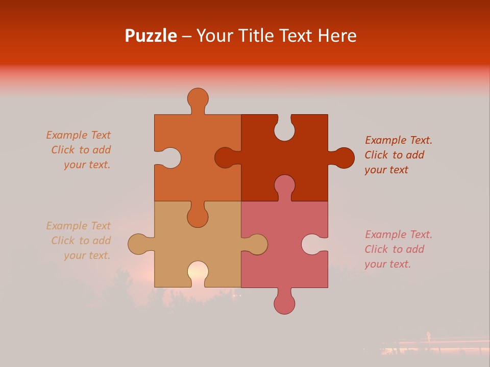 Canaveral Kennedy Trail PowerPoint Template