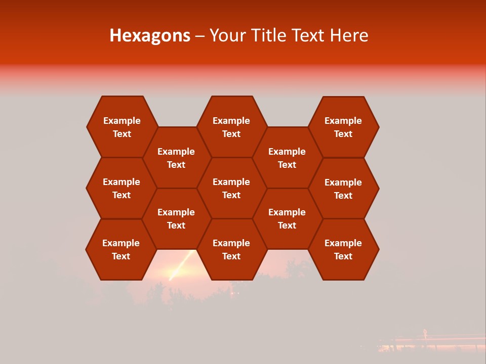 Canaveral Kennedy Trail PowerPoint Template