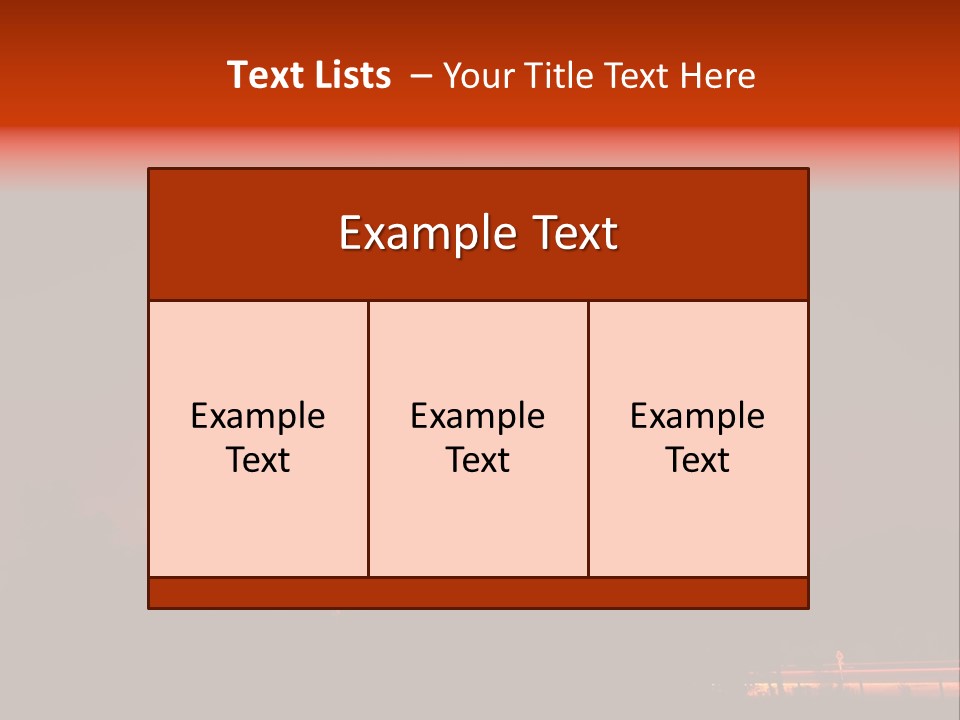 Canaveral Kennedy Trail PowerPoint Template