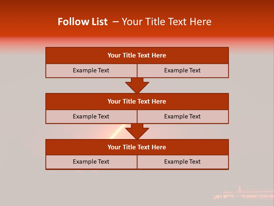 Canaveral Kennedy Trail PowerPoint Template