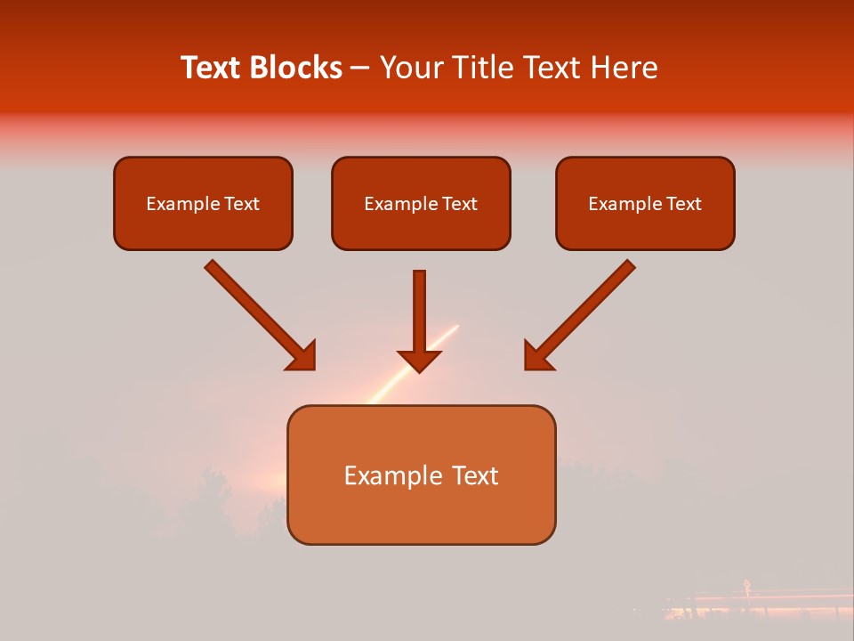 Canaveral Kennedy Trail PowerPoint Template