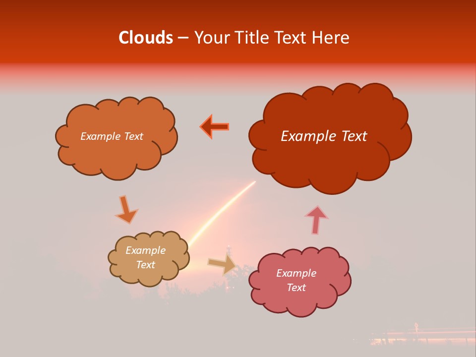 Canaveral Kennedy Trail PowerPoint Template