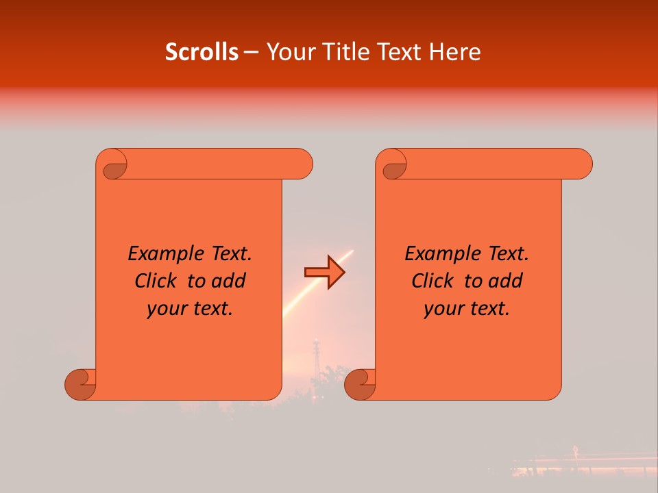 Canaveral Kennedy Trail PowerPoint Template