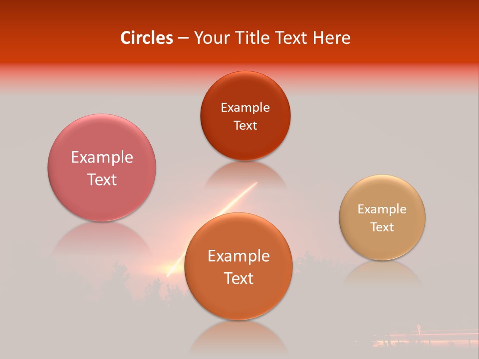 Canaveral Kennedy Trail PowerPoint Template