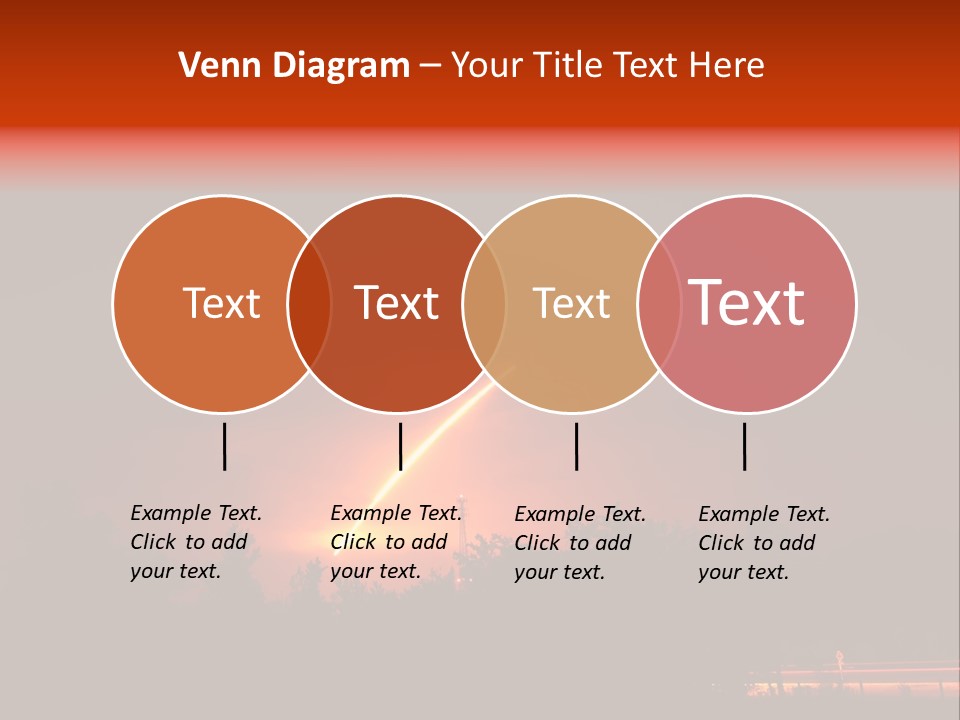 Canaveral Kennedy Trail PowerPoint Template