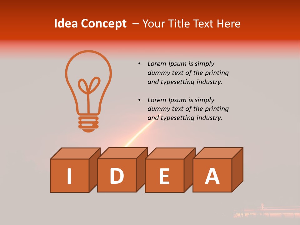 Canaveral Kennedy Trail PowerPoint Template