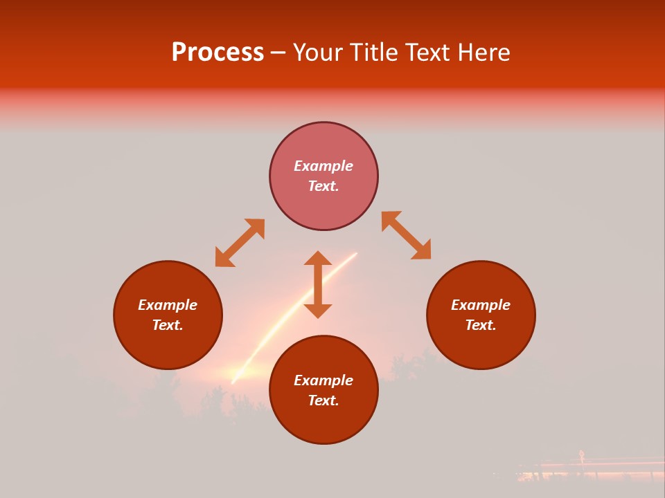 Canaveral Kennedy Trail PowerPoint Template