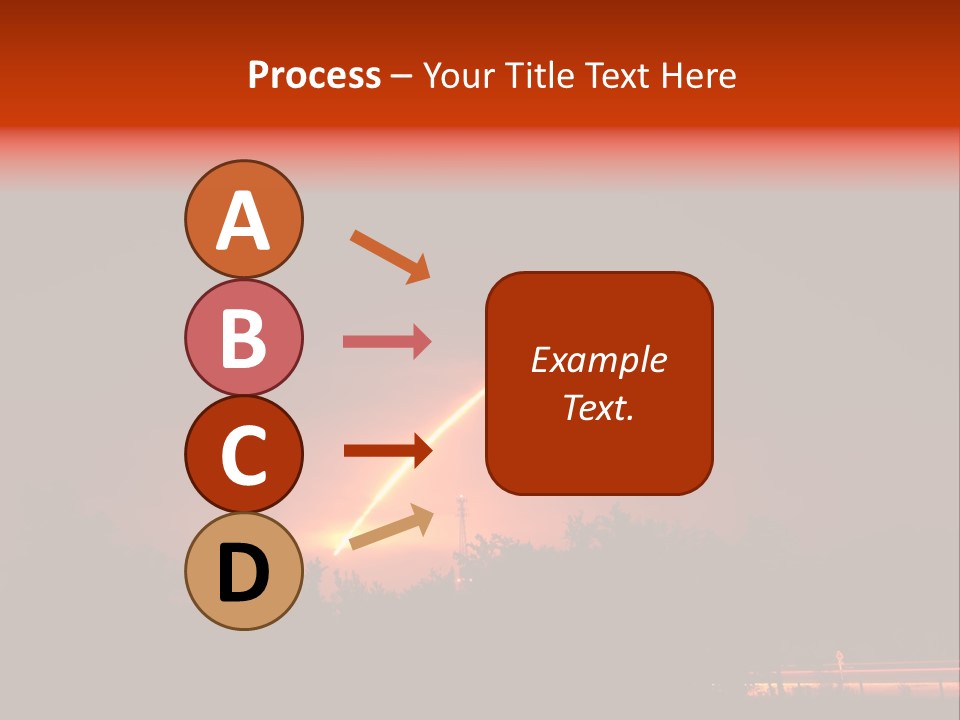 Canaveral Kennedy Trail PowerPoint Template