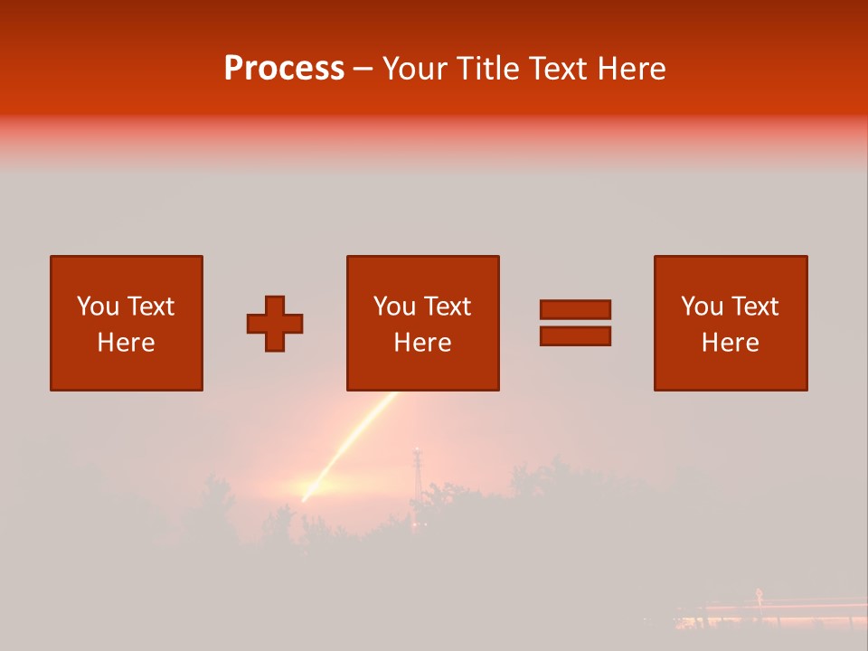 Canaveral Kennedy Trail PowerPoint Template