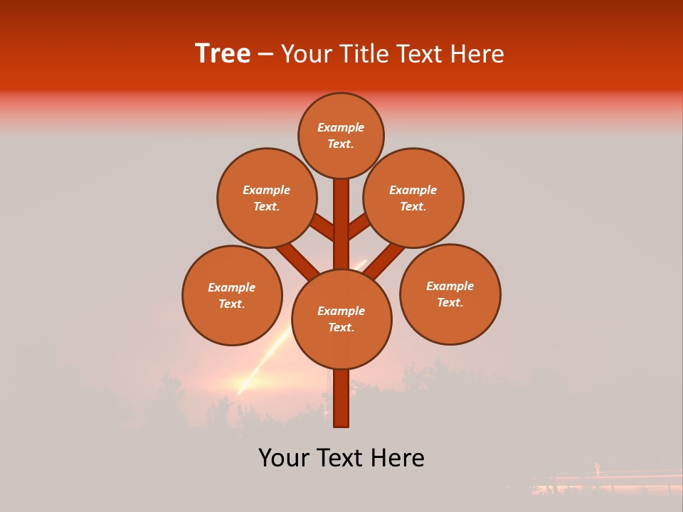 Canaveral Kennedy Trail PowerPoint Template