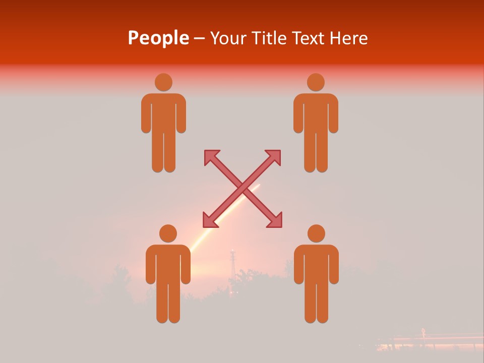 Canaveral Kennedy Trail PowerPoint Template