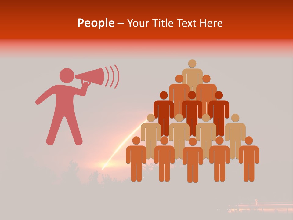 Canaveral Kennedy Trail PowerPoint Template