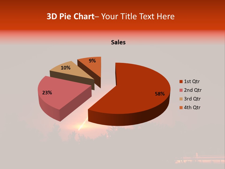 Canaveral Kennedy Trail PowerPoint Template