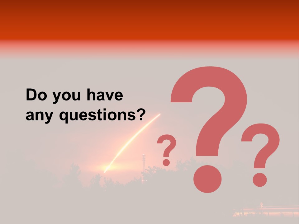 Canaveral Kennedy Trail PowerPoint Template