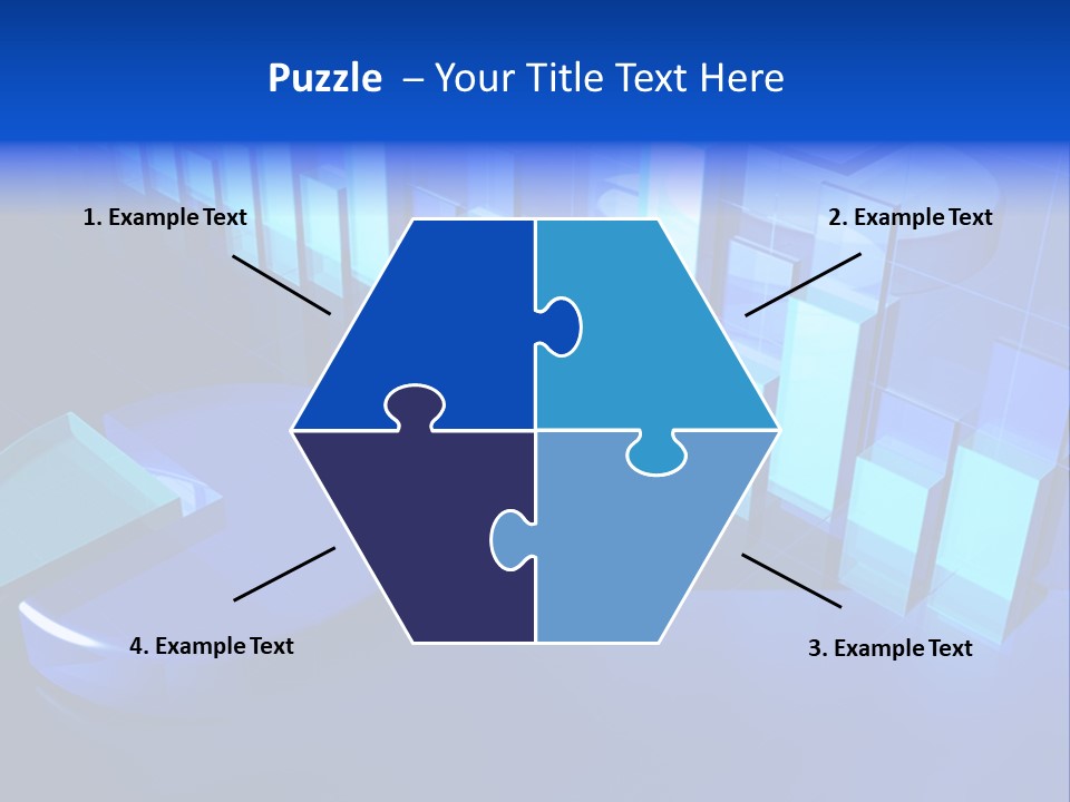 Economic Graph Conceptual PowerPoint Template