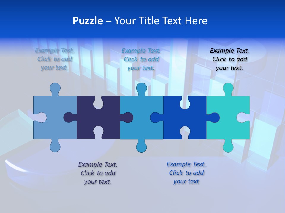 Economic Graph Conceptual PowerPoint Template