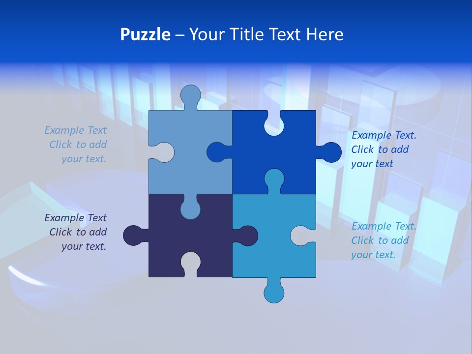 Economic Graph Conceptual PowerPoint Template