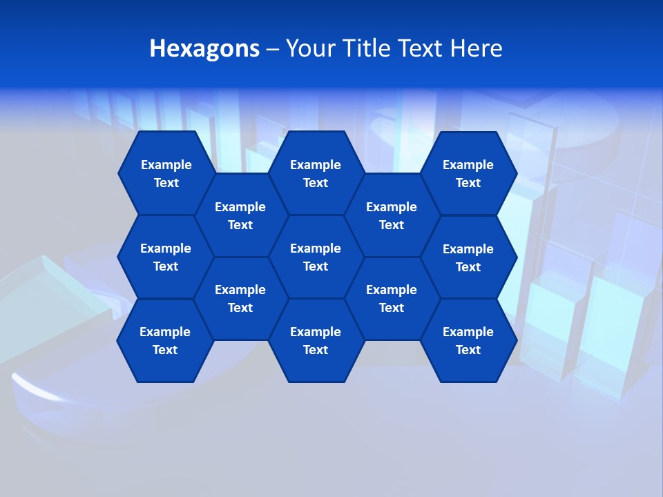 Economic Graph Conceptual PowerPoint Template