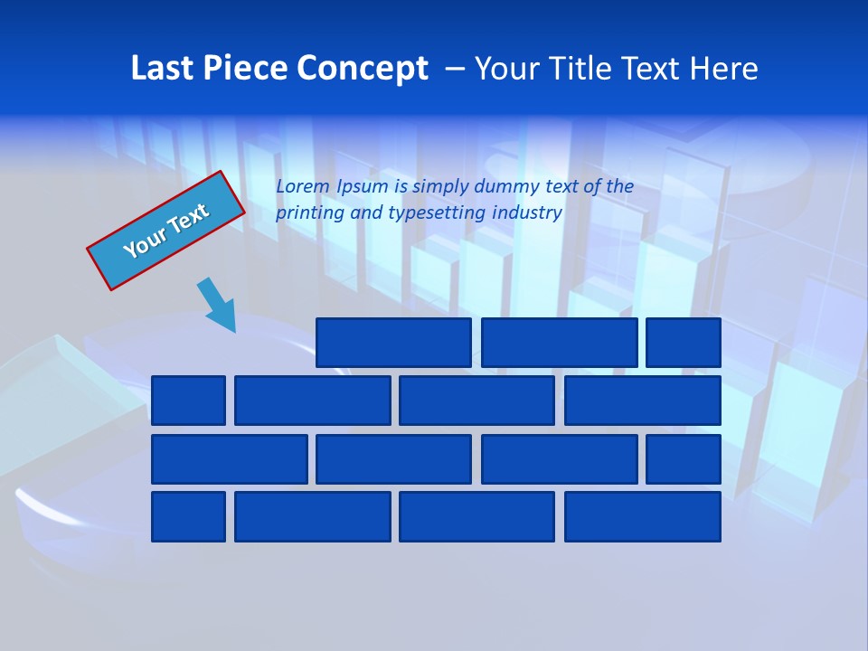 Economic Graph Conceptual PowerPoint Template